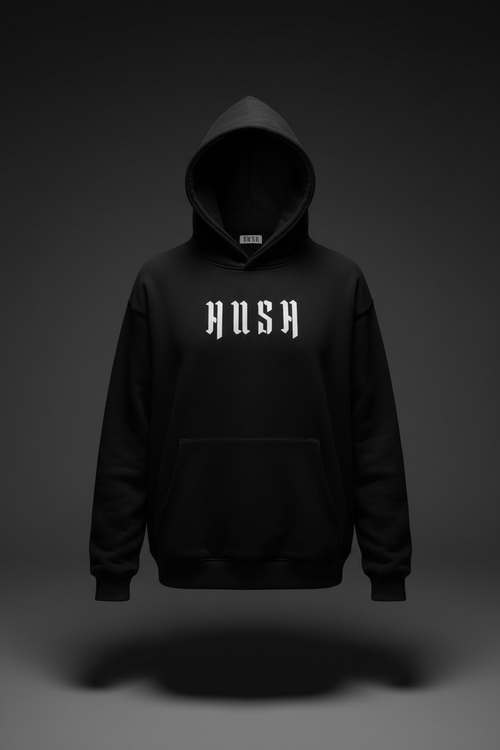 HUSH Hoodie Front Product Shot